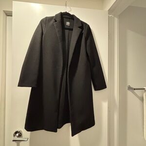 Zara black wool coat